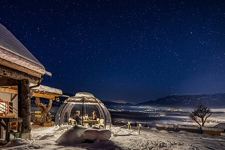 ZEIT zu zweit – Vollmond-Dinner in der Glaskuppel