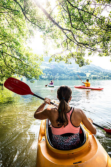 Vielfältiges Wassersportangebot am Brennsee  © Gert Perauer_MBN Tourismus