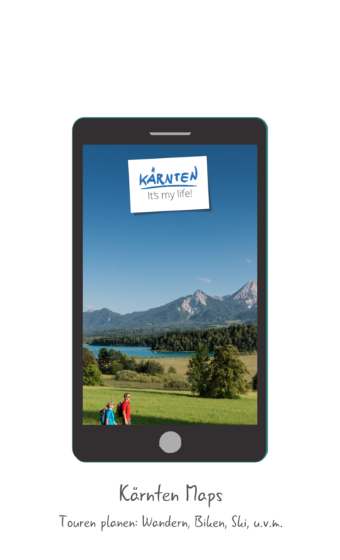 Kärnten Maps© MBN Tourismus